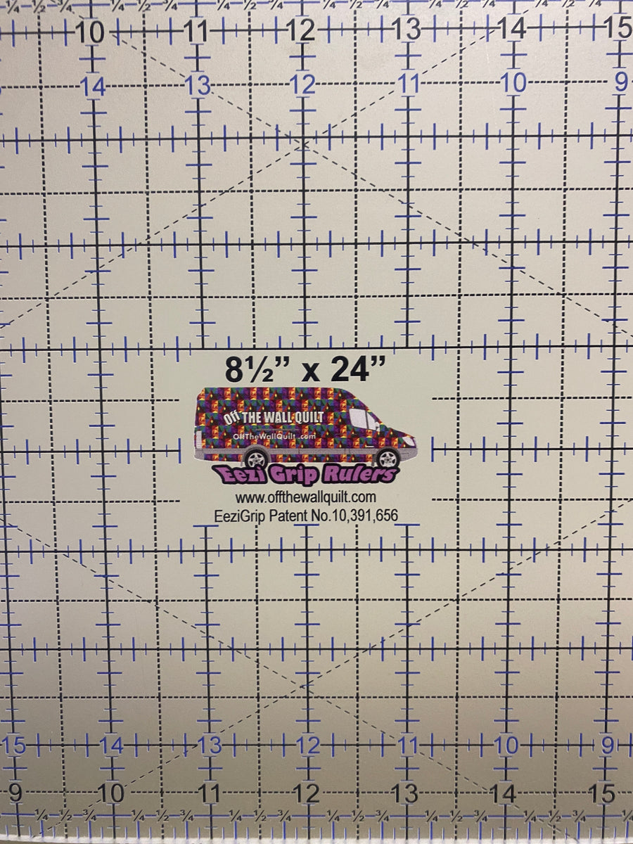 EeziGrip 8 1/2" x 24" Ruler Off The Wall Quilt