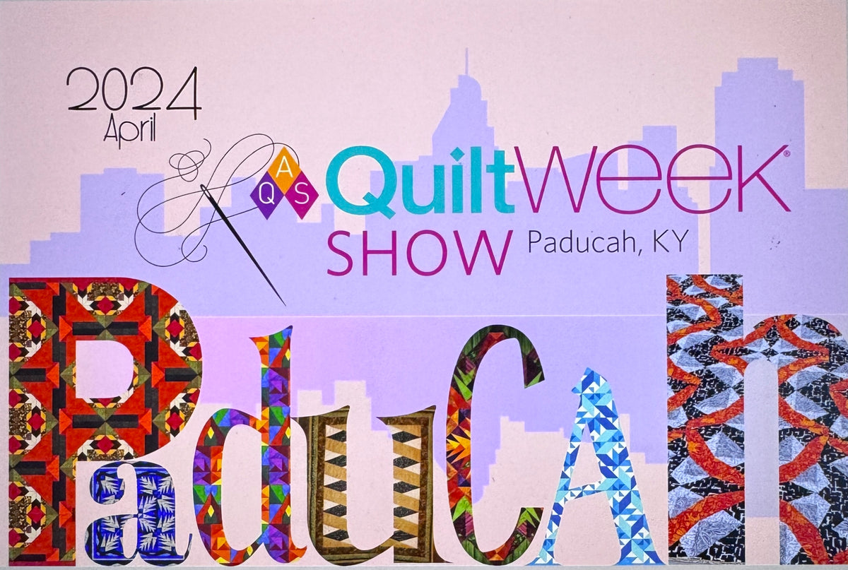 Paducah 2024 Postcard Puzzle Off The Wall Quilt