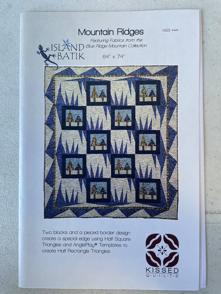 Pattern Mountain Ridges Off The Wall Quilt