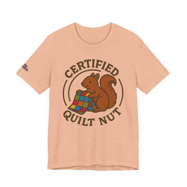 Certified Quilt Nut Unisex Jersey Short Sleeve Tee