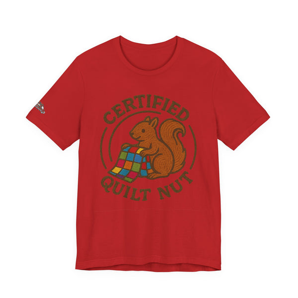 Certified Quilt Nut Unisex Jersey Short Sleeve Tee