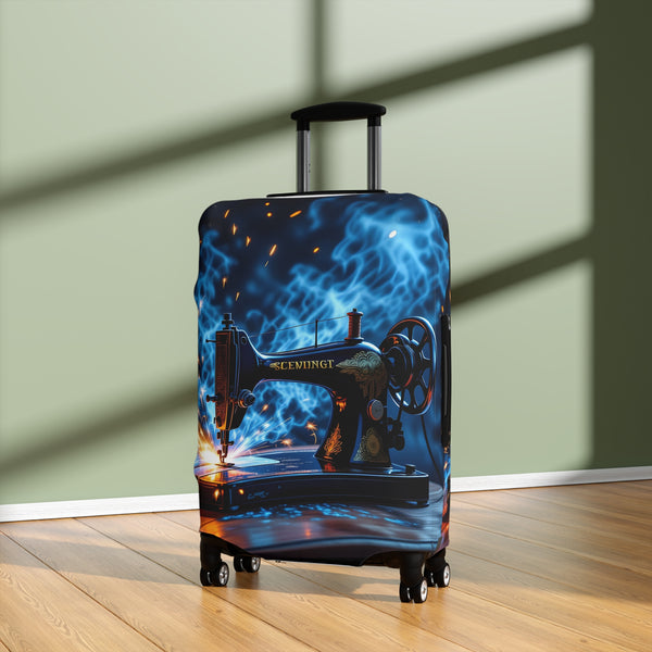 Sewing Machine Blaze Luggage Cover