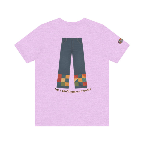 Certified Quilt Nut Unisex Jersey Short Sleeve Tee