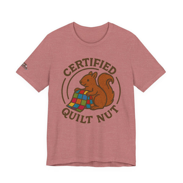 Certified Quilt Nut Unisex Jersey Short Sleeve Tee