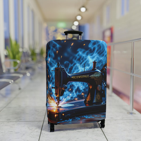 Sewing Machine Blaze Luggage Cover