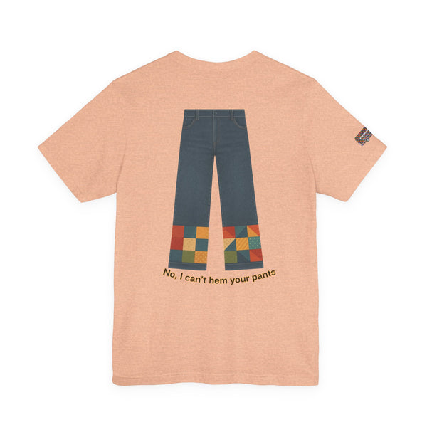 Certified Quilt Nut Unisex Jersey Short Sleeve Tee