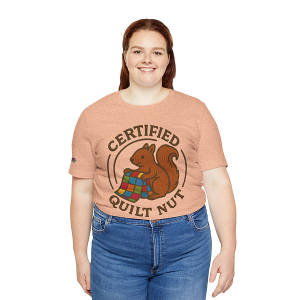 Certified Quilt Nut Unisex Jersey Short Sleeve Tee