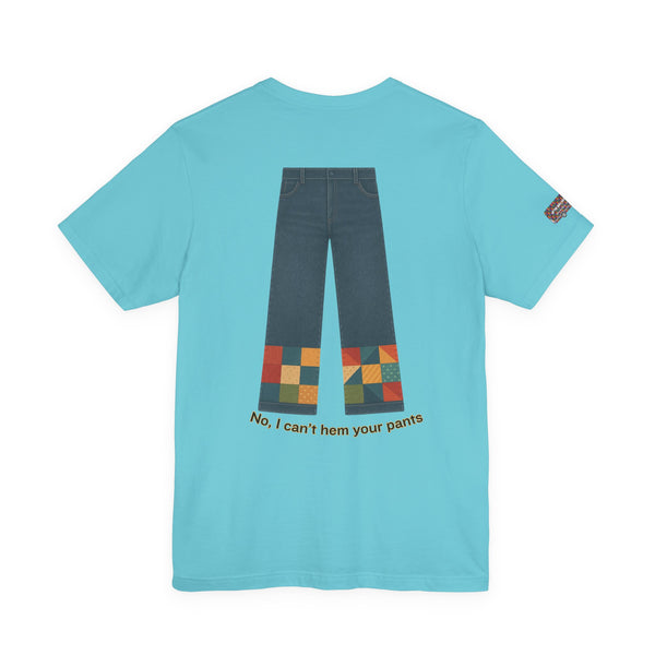 Certified Quilt Nut Unisex Jersey Short Sleeve Tee