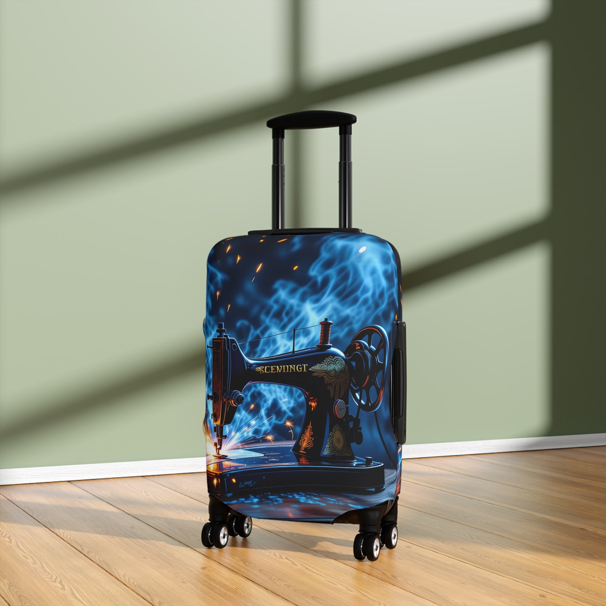 Sewing Machine Blaze Luggage Cover