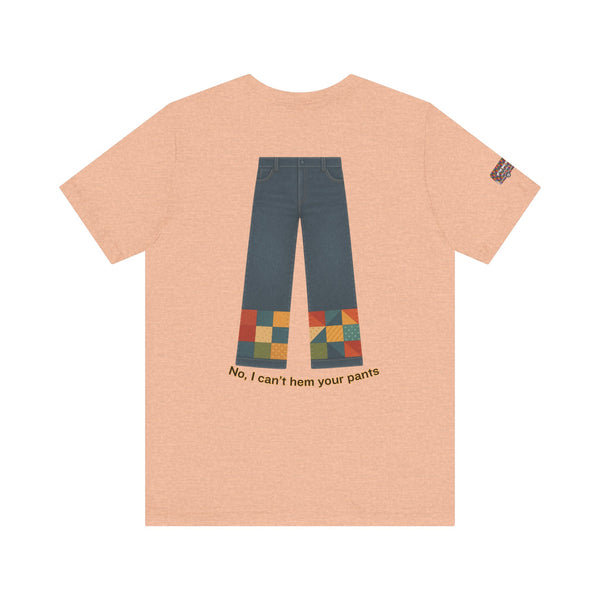 Certified Quilt Nut Unisex Jersey Short Sleeve Tee