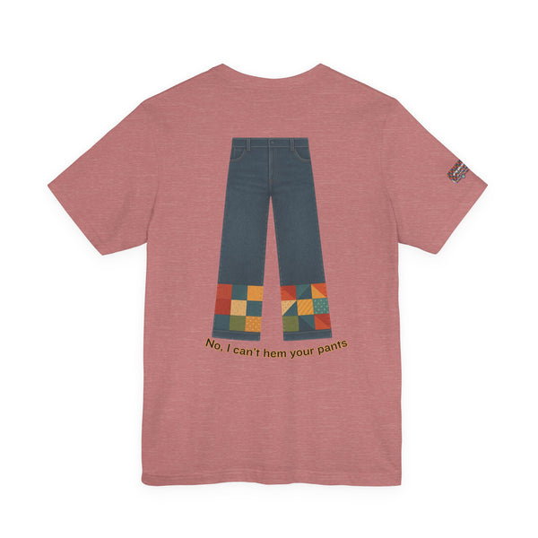 Certified Quilt Nut Unisex Jersey Short Sleeve Tee