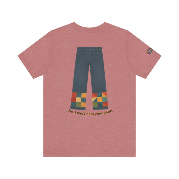 Certified Quilt Nut Unisex Jersey Short Sleeve Tee