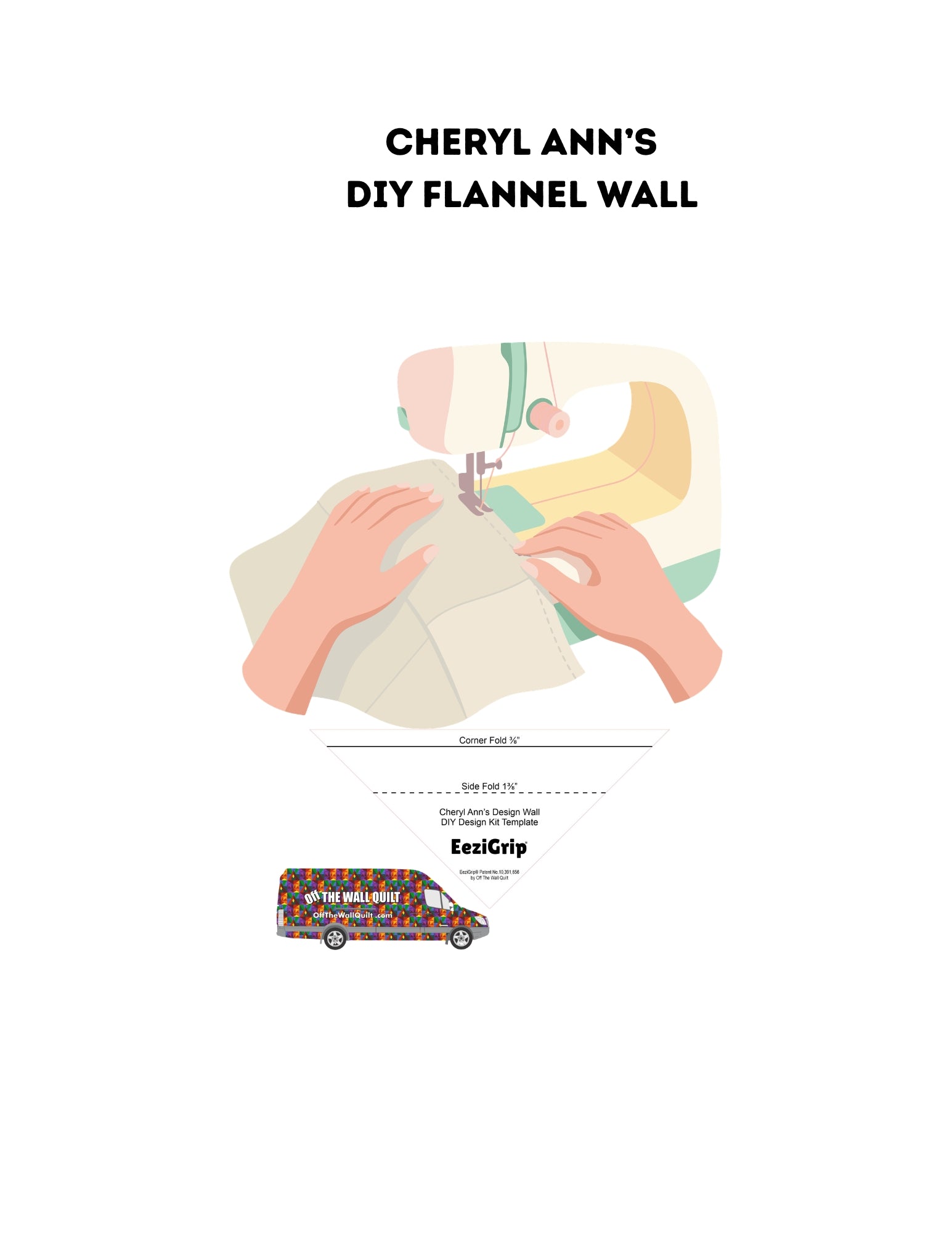 Cheryl Ann's Design Wall PATTERN ONLY