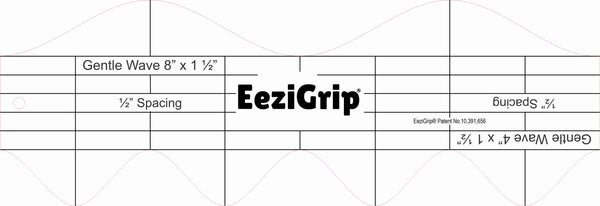 EeziGrip® Rulers 1/4" Thick