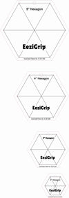 EeziGrip® Hexagon Template Set-Small