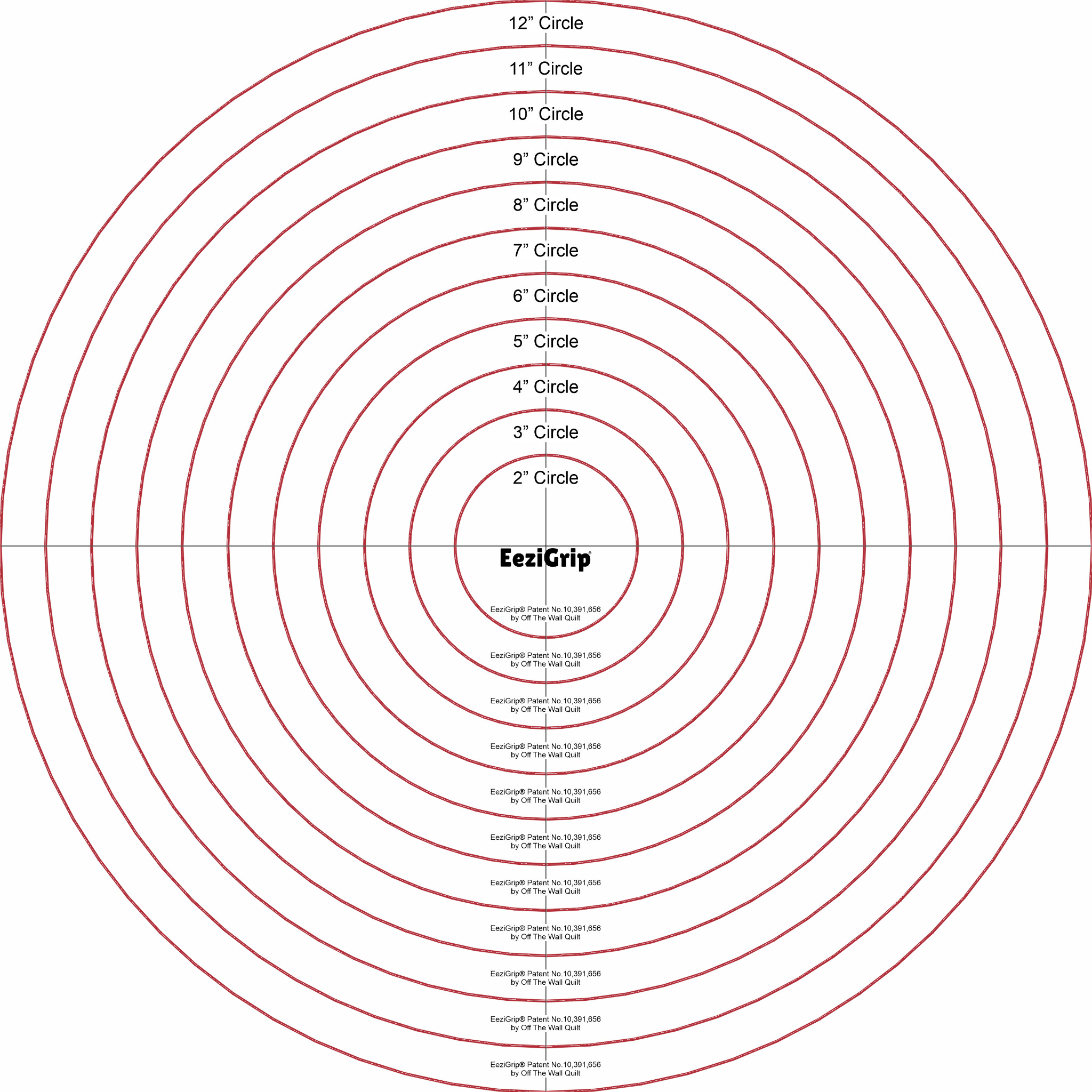 Nested Circles 1/8