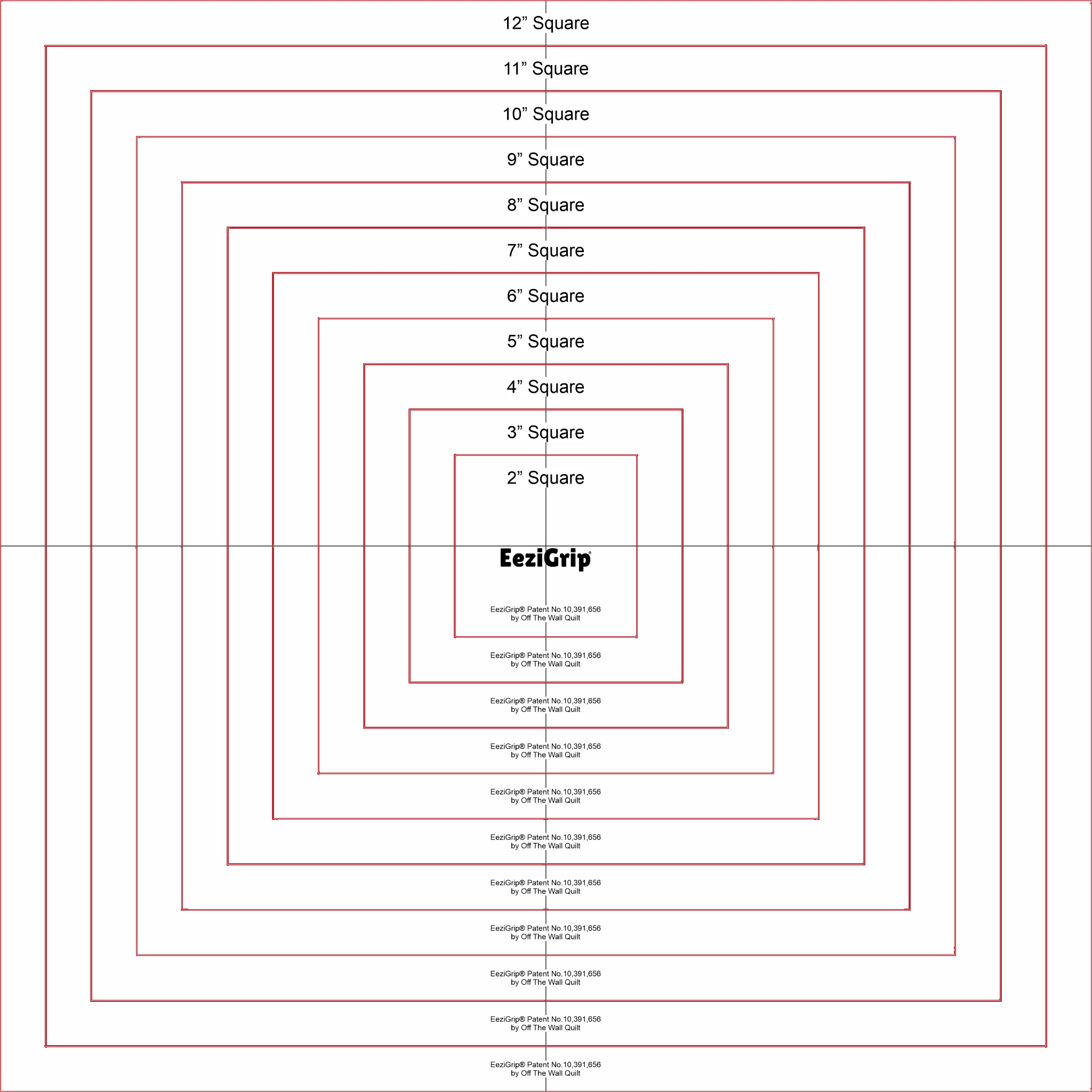 Nested Squares 1/8