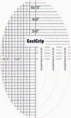 EeziGrip® Rulers 1/4" Thick