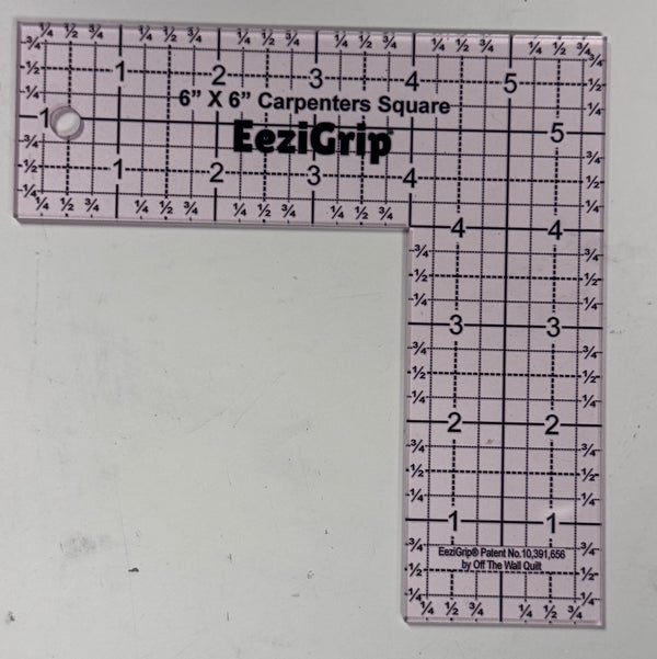 EeziGrip® Carpenter's Square 6" x 6"