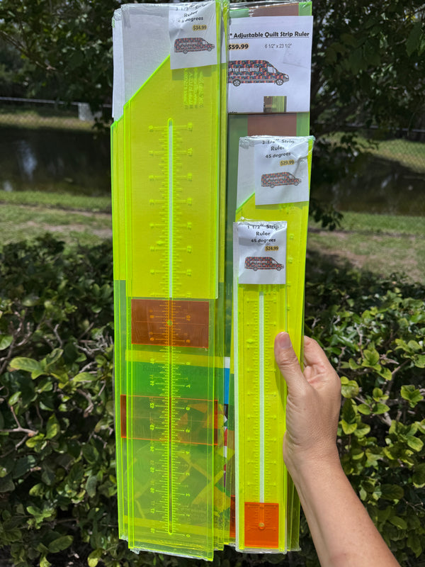 AQSR 10 1/2" + 4 Strip Rulers