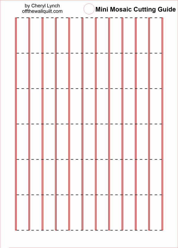 Mini Mosaic Template