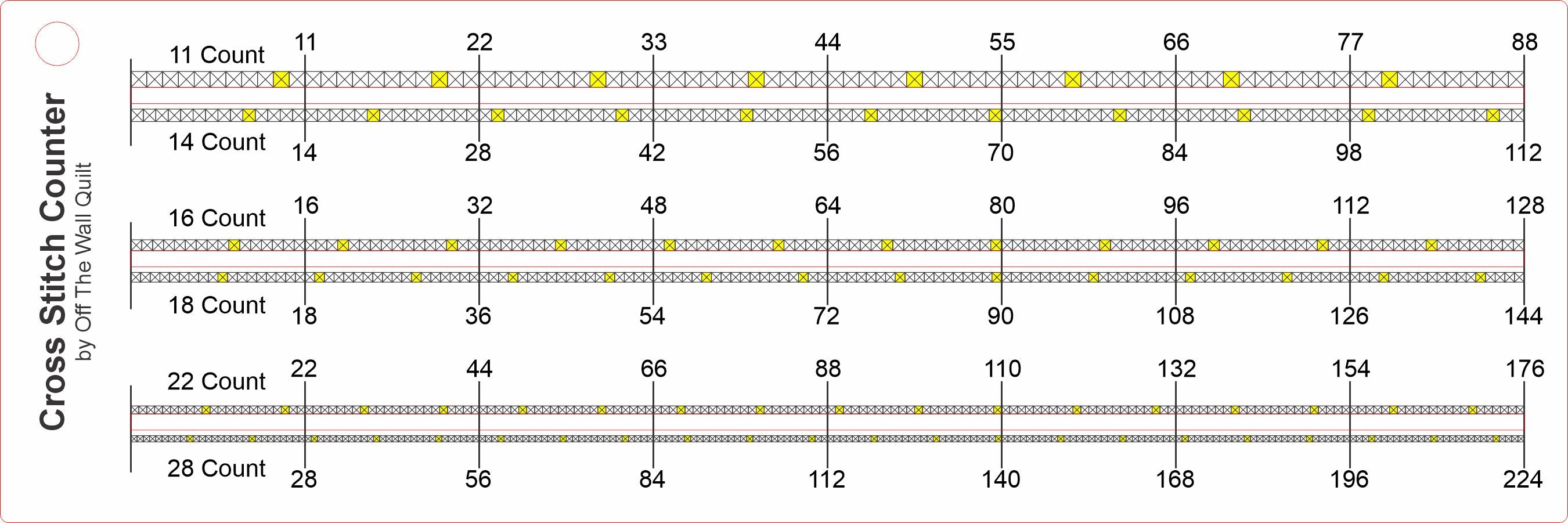 Cross Stitch Counter