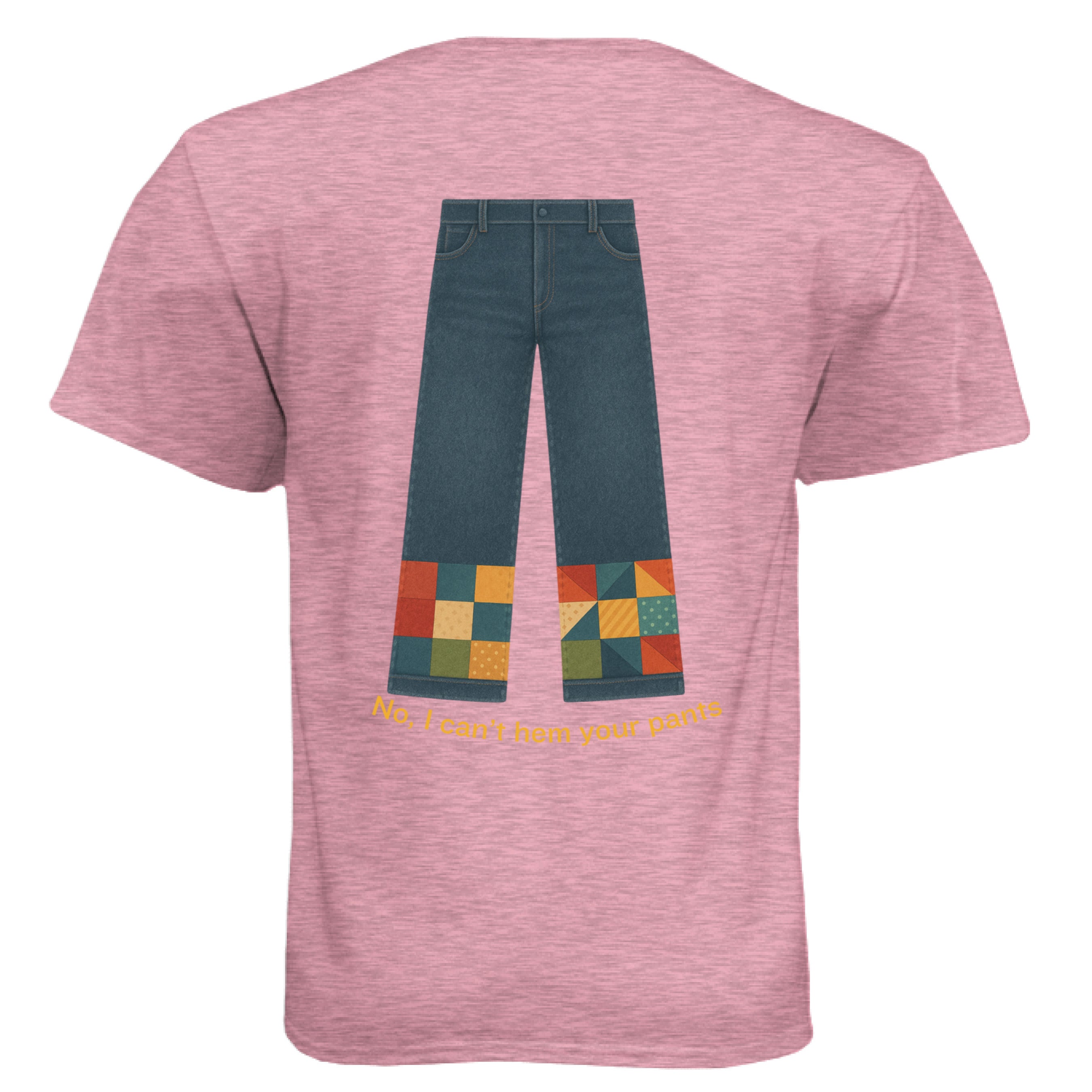 Heather Light Pink - BACK