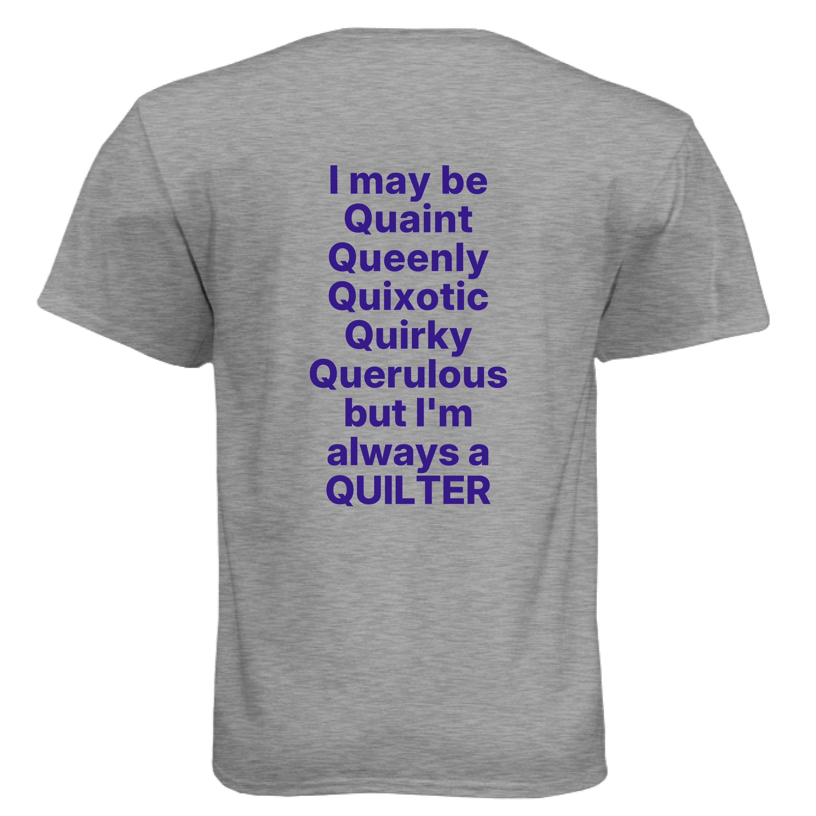 Dark Heather Grey (60/40) - BACK