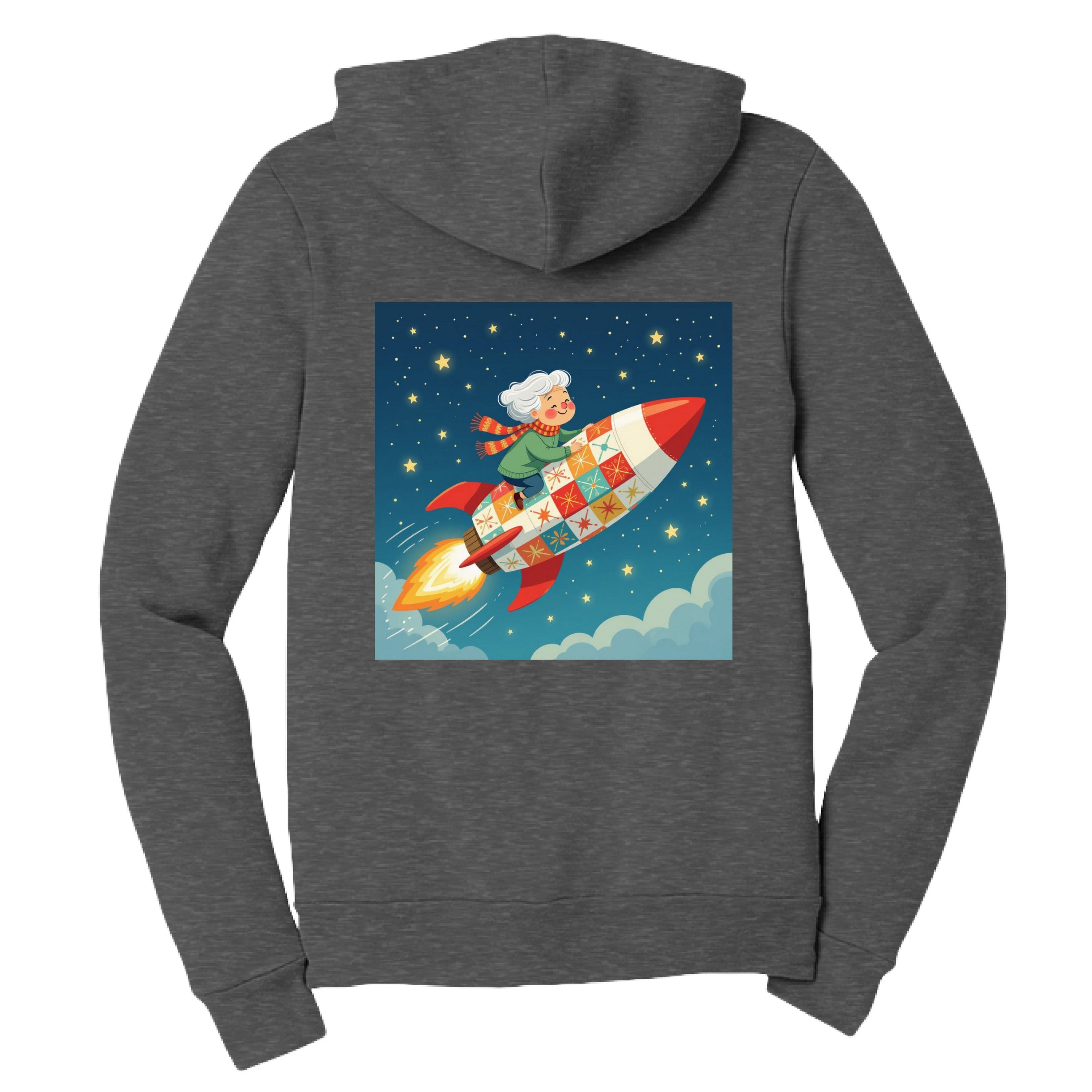 DK GREY HEATHER - BACK