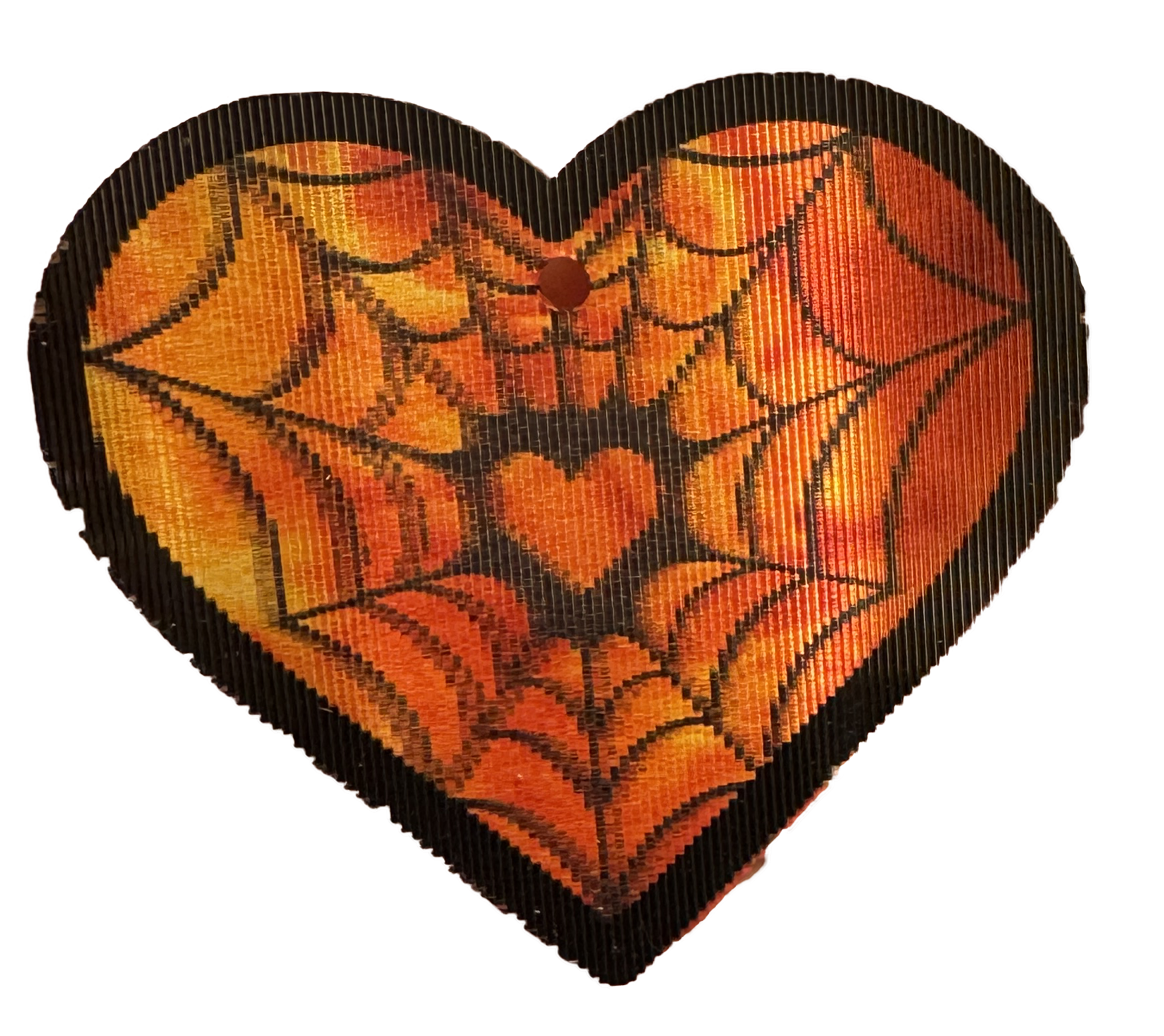 Spider Web Heart