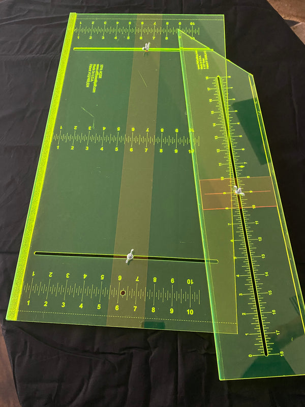 AQSR 10 1/2" + 4 Strip Rulers