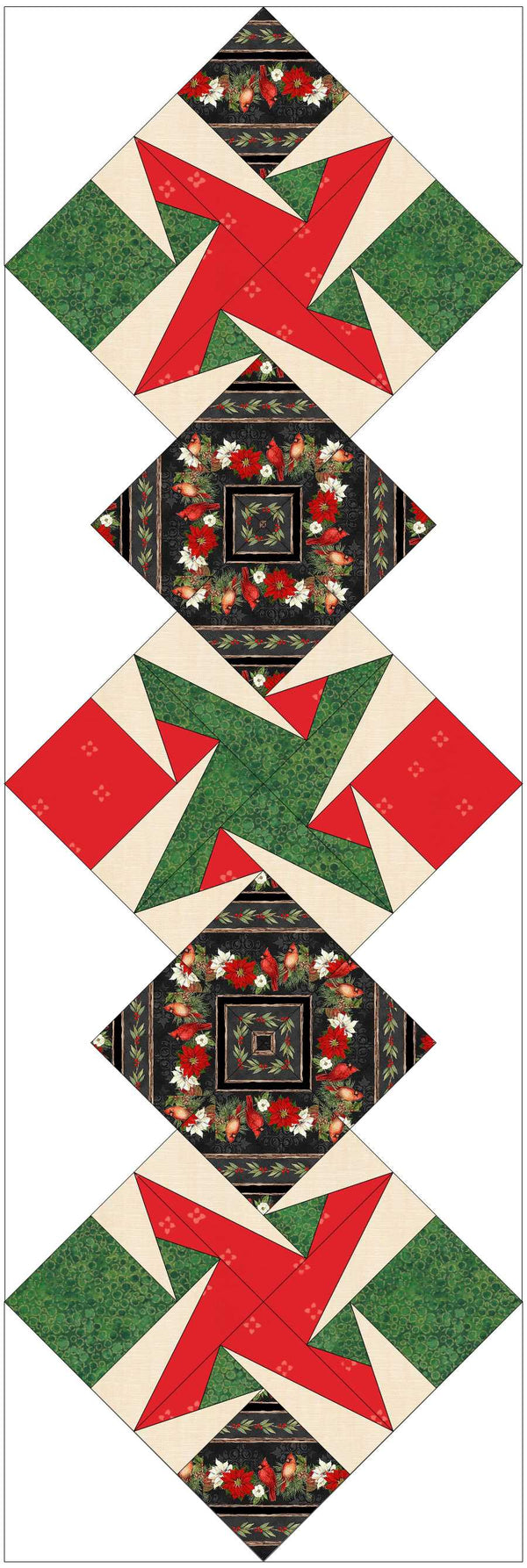 Pattern - Pieceful Stars, an AnglePlay Pattern