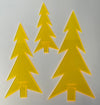 Evergreen Trees - Set of Three 1/4" Acrylic