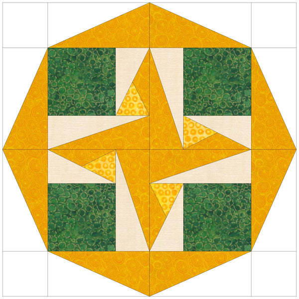 Pattern - Pieceful Stars, an AnglePlay Pattern