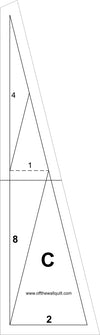 EeziGrip - Kit - One Block - 7 Quilts Templates & Pattern