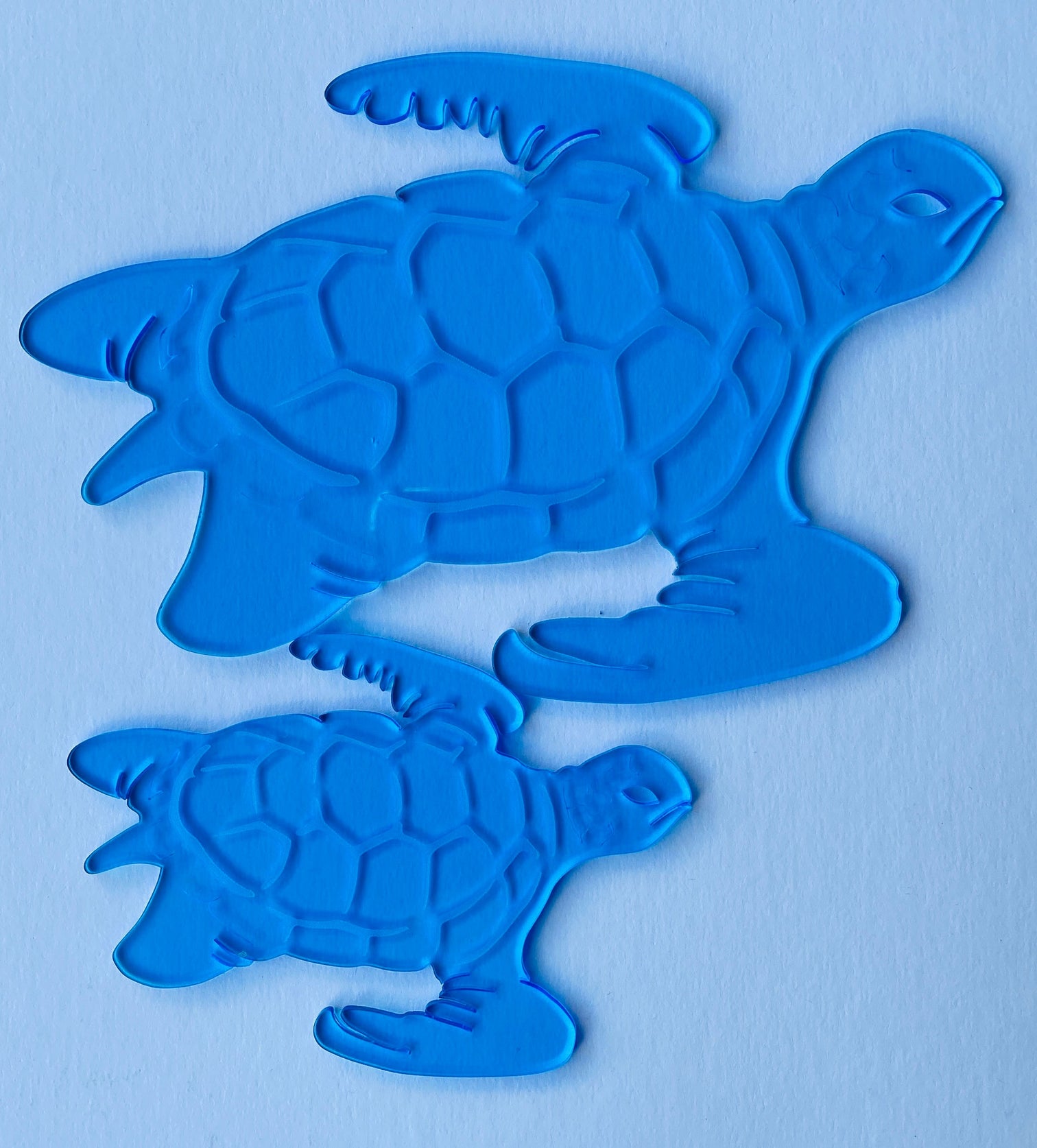 Turtle Template Set (1/8" Thick) w/ Eezigrip Off The Wall Quilt