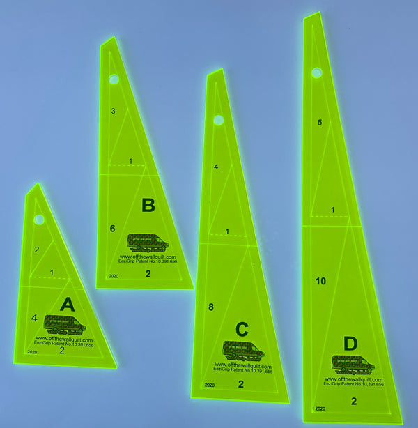 AnglePlay® Templates Set One with EeziGrip®