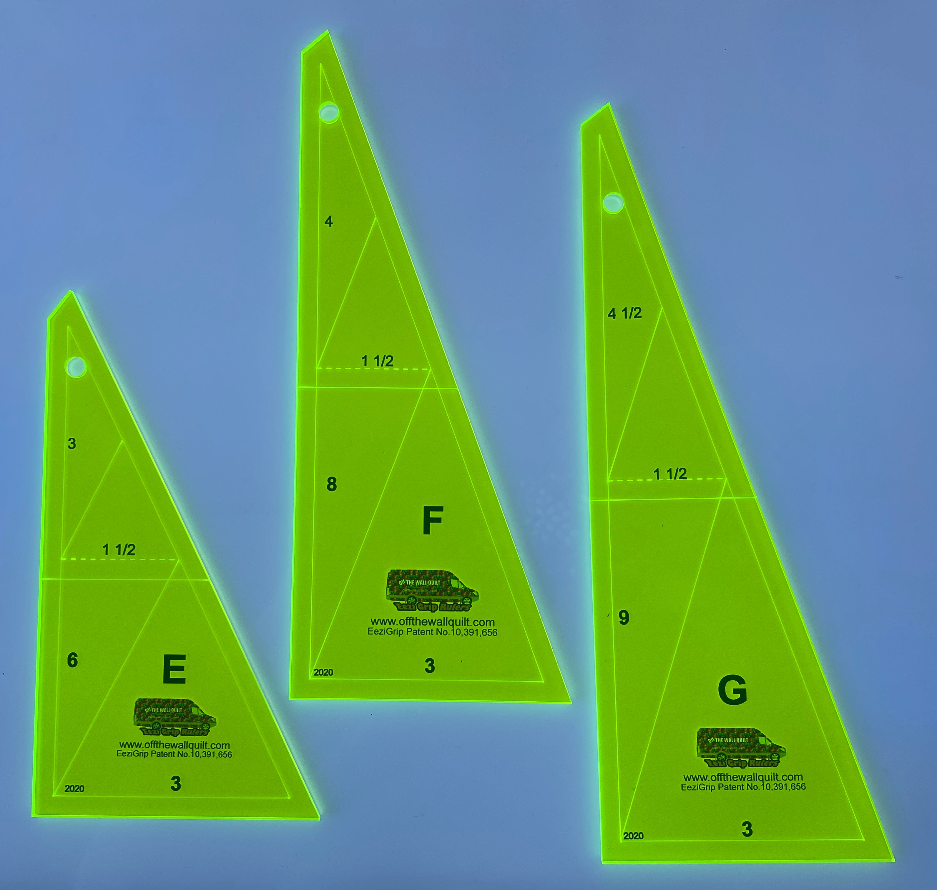 EeziGrip - AnglePlay® Templates Set Three