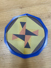 Coaster - Orange, Black, Yellow