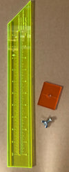 Quilting Strip Ruler 1 1/2" 45 or 90 Degree