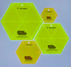 EeziGrip - Hexagon Small (2", 3", 4", 5") 1/8" Acrylic