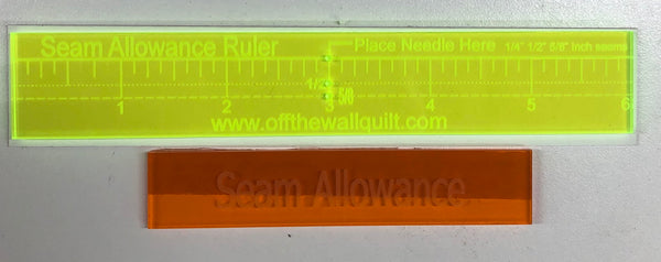 Seam Allowance Ruler