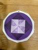 Coasters - Purple Pinwheel