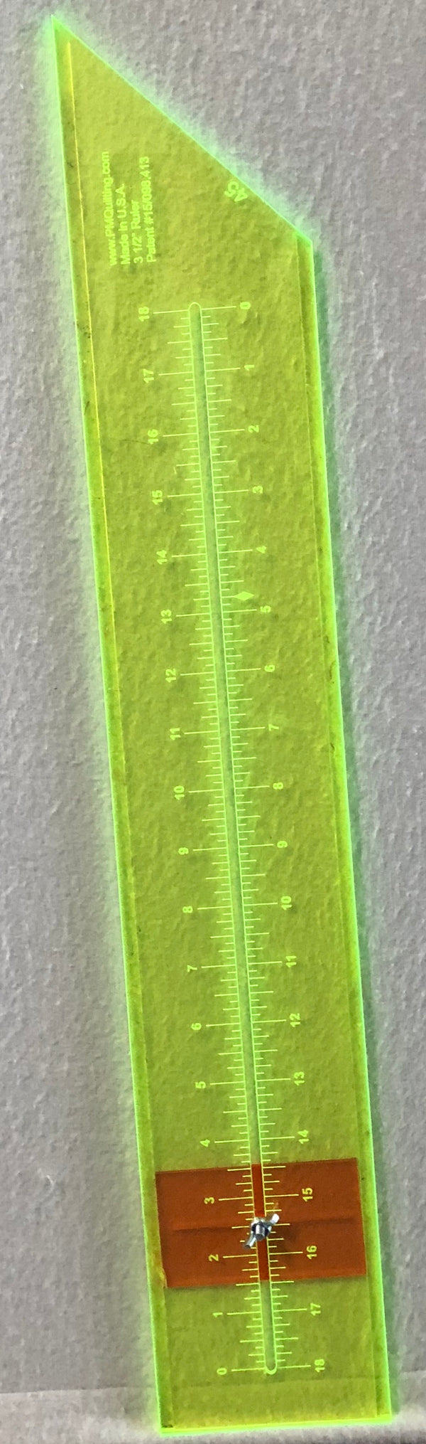 Quilting Strip Ruler 3 1/2" 45 or 90 Degree