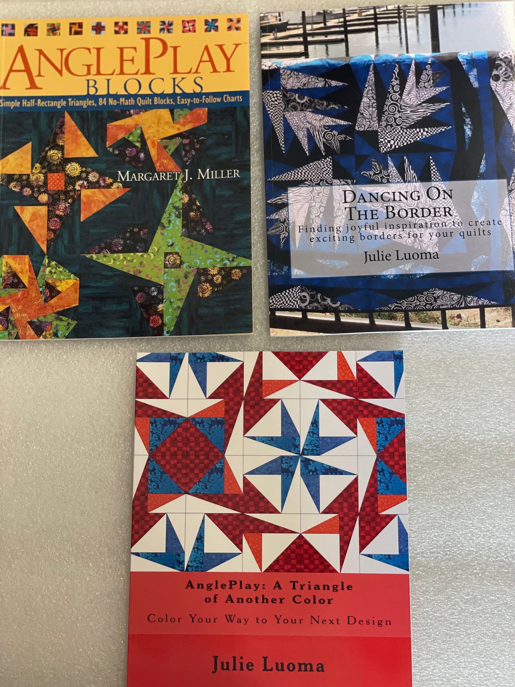 AnglePlay® Templates SuperSet w/ Eezigrip Off The Wall Quilt