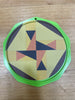Coaster - Orange, Black, Yellow
