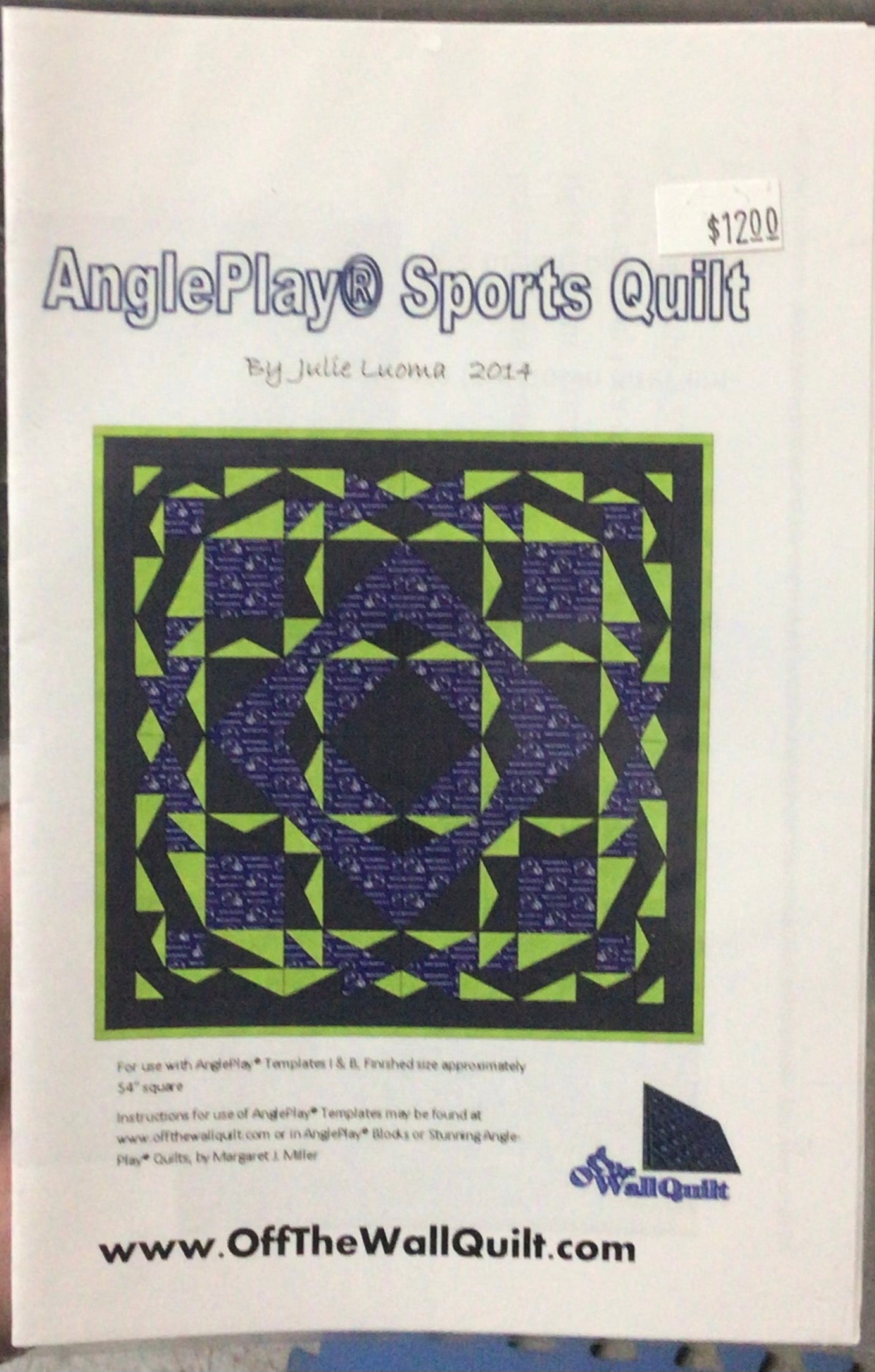 Pattern: AnglePlay Sports Quilt