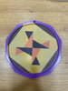 Coaster - Orange, Black, Yellow