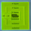 EeziGrip - Nested Squares (2", 4", 6") 1/4" Acrylic