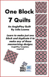 EeziGrip - Kit - One Block - 7 Quilts Templates & Pattern